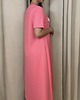 sukienki maxi damskie Bawełniana tunika Los Angeles Rosa 4