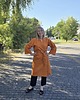 sukienki midi damskie Kimono może być sukienką 100%  len. 1