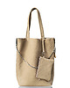 torby XXL Beżowa torba ze skóry 1