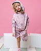 shorty dla dziewczynki Różowe shorty tie dye MILLY 2