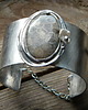 bransoletki wire wrapping Koral fossil    - BRANSOLETA MANKIET - CUFF 6