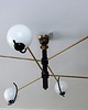lampy wiszące Żyrandol w stylu Stilnovo, lata 60. 3