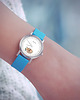 zegarki damskie Zegarek  mały - Lisek - silikonowy, niebieski 1
