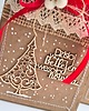 kartki świąteczne Ręcznie robiona kartka świąteczna Dzisiaj w Betlejem choinka 2