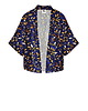 bluzki kimonowe damskie KIMONO/ kopertowa BLUZKA / NARZUTKA w żółte róże (100% wiskoza) 3