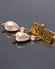 kolczyki pozłacane Kolczyki pozłacane Pearls light rose vol. 4 3