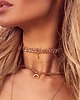 chokery Choker potrójny Tropic Beige 1