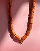 chokery Pomarańczowy choker z jaspisów 1
