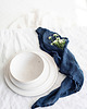 obrusy i serwetki ZESTAW DELIKATNYCH SERWETEK  - navy blue 1