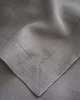 obrusy i serwetki Lniany obrus z listwą TRUE GRAY 4