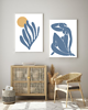 plakaty DWA PLAKATY abstrakcyjne Matisse 1