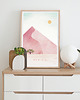 plakaty Czerwone wydmy - pustynia - plakat Namibia 1