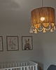 lampy wiszące Lampa wisząca juta, koraliki, chowsty 4