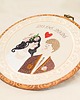 Ślub - inne Ślubna, indywidualna dedykacja, haft w oprawie vintage 4
