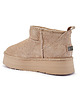 półbuty damskie Cosy Ultra Short Platform BOOTS ALMOND 2