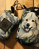 dla zwierząt różne Zestaw saszetka na smaczki i woreczki  # samojed 2