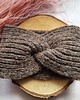 opaski do włosów Wełniana opaska handmade z alpaki i merino, miękka, ciepła, brązowa 3