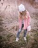 bluzy dla dziewczynki Płaszcz dziecięcy łososiowy 3