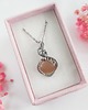 wisiory Naszyjnik Kamień Księżycowy stal chirurgiczna wisiorek handmade wirewrapping 1