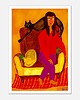 plakaty Plakat Woman with Cats 4