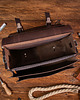plecaki Tornister Skórzany i Torba 2w1 Brązowy Ciemny Belveder Br91 3