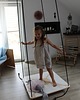 pokój dziecka - różne Platforma drewniana OLOKA - gimnastyka 2