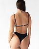 stroje kąpielowe i kostiumy kąpielowe damskie TROPIKO SWIMWEAR - RIVIERA BIKINI TOP czarny 2