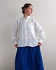 koszule damskie  100% len koszula oversize WHITE_STAR 3