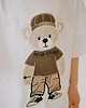 t-shirt damskie T-shirt oversize Tony Teddy dla mamy cream 5