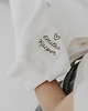 bluza bez kaptura damska Bluza Unisex Off White Personalizowana Dzień Mamy 2