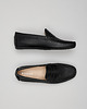 buty męskie Czarne mokasyny skórzane F300 2