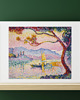 grafiki i ilustracje Matisse obraz, kolorowa dekoracja ścienna, plakat, Antibes 5
