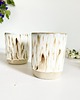 filiżanki Ręcznie lepiona czarka ceramiczna - brzozowa biel 5