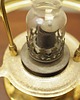 lampy stołowe Lampa naftowa, duński design, lata 50, produkcja: GV Harnisch 7