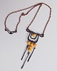 naszyjniki - inne Naszyjnik z kutej, oksydowanej miedzi /15/ handmade rękodzieło 1
