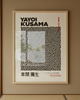 plakaty PLAKAT dekoracyjny , abstrakcja Yayoi Kusama, grafika japońska 1