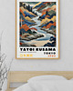 plakaty PLAKAT dekoracyjny Yayoi Kusama,  poster las 3