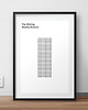 plakaty The Shining - plakat typograficzny 2