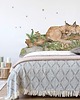 naklejki ścienne do pokoju dziecka Naklejka ścienna z Rysiem Sleep My Little Cat _S 2