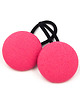 ozdoby do włosów dla dzieci Gumeczki do włosów na pierwsze kucyki hot pink 1
