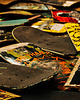 biżuteria męska Pierścionek z drewna: Recycled Skateboard 4