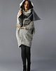 bluza bez kaptura damska Nubee / Asymmetry Stack Płaszcz 3