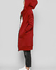 bluza z kapturem damska Bordowa bluza z kapturem Delfina 4