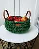 dekoracje świąteczne Świąteczny karmelowy kosz ze sznurka bawełnianego " Bowl Basket" 5