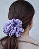 gumki do włosów Scrunchie Lavender XL - gumka do włosów fioletowa liliowa 1