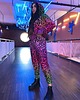 spodnie dresowe damskie Damskie Spodnie Fullprint DR.CROW Multicolor Leo 1