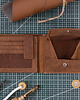portfele męskie Jasnobrązowy Portfel Męski Vintage Pojemny Skóra Licowa Buffalo SH-170 4