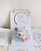 kartki scrapbooking Exploding box ślubny kartka "DearRose" GOTOWY 2