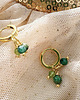kolczyki z kamieniami Kolczyki z   peridotem, szmaragdem  i chryzokolą 5