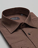 koszule męskie Koszula męska simeria 00379 brąz classic fit 1